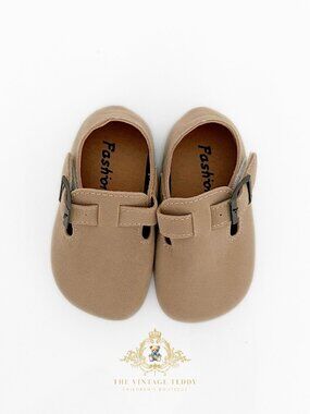 NWT Cute & Comfy Boys Shoes, Kids Shoes, Children's Shoes, Casual Slip-Ons Tan 7